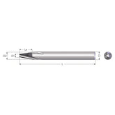 Helical Flutes - Taper 55°/60° TM Solid Helical Flutes for Bone Plate Applications Solid Carbide Thread Milling Tools - Big-tools Industrial Supply Tools for Metal Cutting
